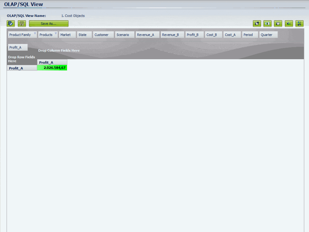 MyABCM Enterprise OLAP SQL