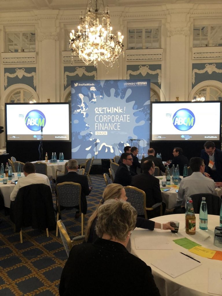 Opening of the MyABCM lecture at Rethink Corporate Finance 2018 / Abertura da palestra MyABCM no Rethink Corporate Finance 2018 / Apertura de la conferencia de MyABCM en el Rethink Corporate Finance 2018